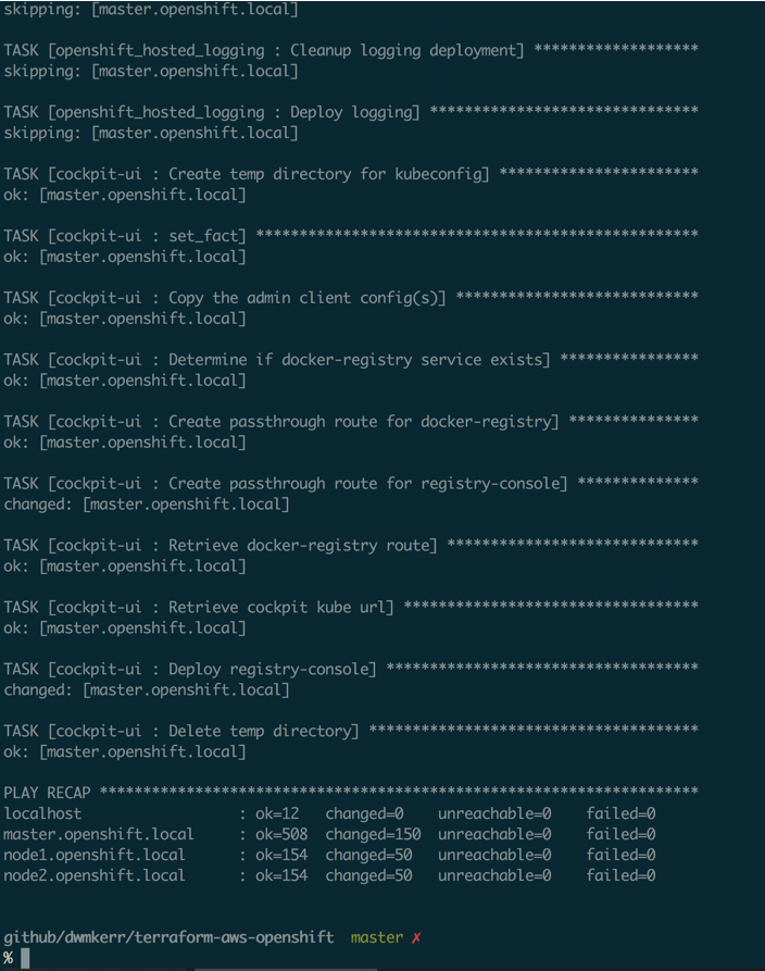 Ansible Output