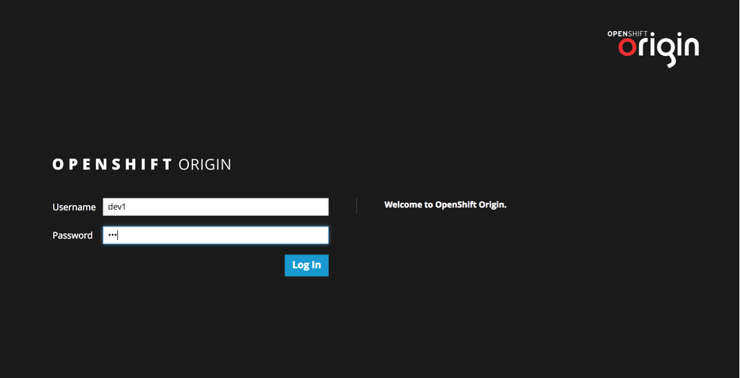 OpenShift Login